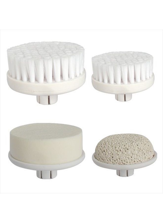 SonicDerm Professional Cleansing System, 4 Piece Replacement Brush Set for SonicDerm SD-201 and SonicDerm SD-801 - Image 1