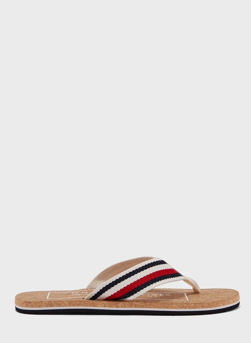 TOMMY HILFIGER Logo Flip Flops