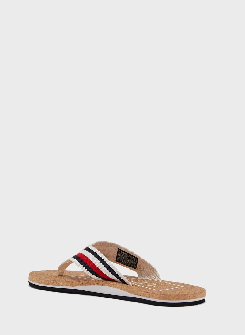 TOMMY HILFIGER Logo Flip Flops