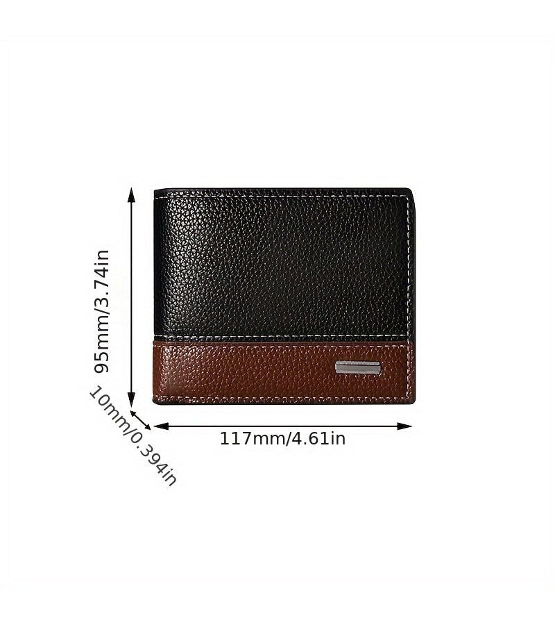 Light Coffee Men Card Holder Wallet With 9 Card Slots Compact Premium Clutch For Credit Cards And Travel Documents - Image 3