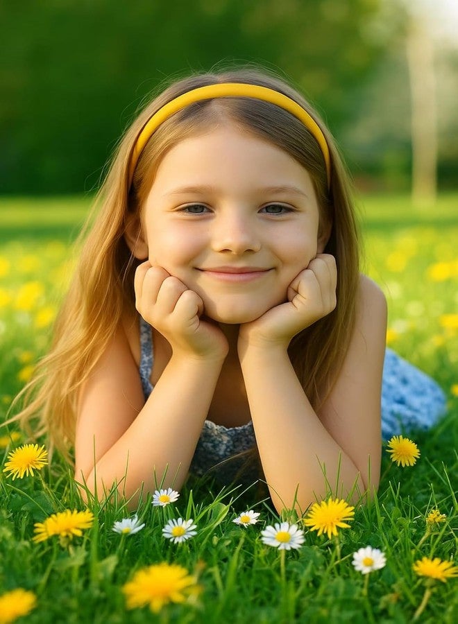 FREEBIES مجموعة ربطات شعر نسائية بلمسة نهائية غير لامعة (عبوة من 6 قطع) | ربطات رأس متعددة الألوان مانعة للانزلاق | إكسسوارات شعر أنيقة للفتيات | مجموعة حلقات شعر بلاستيكية ناعمة ومتينة - Image 5