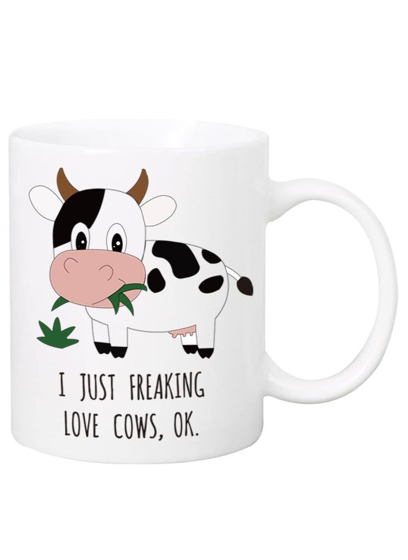 Generic - Cute Cow Coffee Mug Birthday Gifts For Women, Friend, Sister, Mothers Day Gifts For Mom Grandma,Girlfriend Birthday - Image 1
