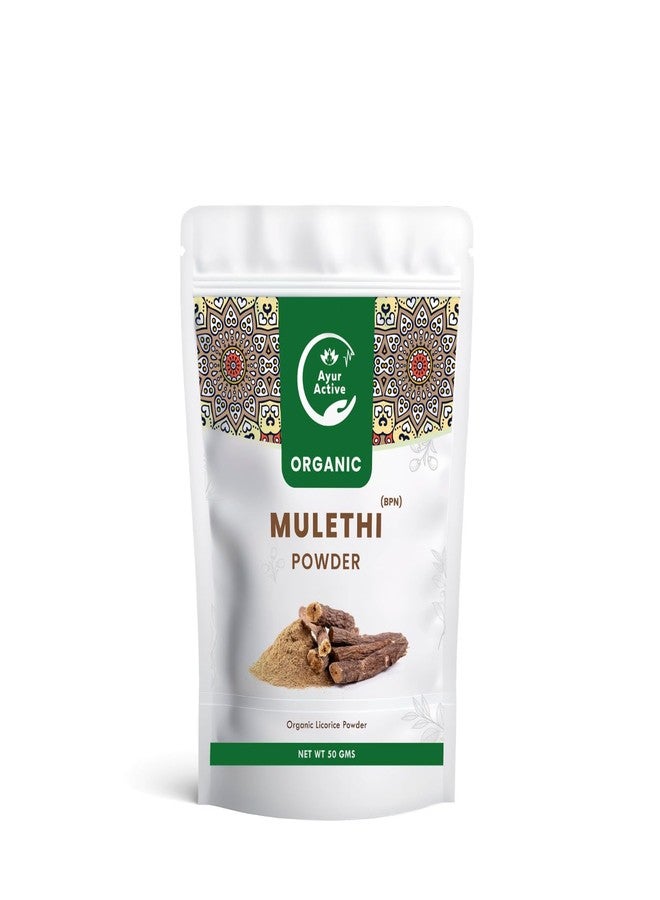Ayur Active Ayurvedic Mulethi (Licorice Root) Powder,50 Gram - Image 1