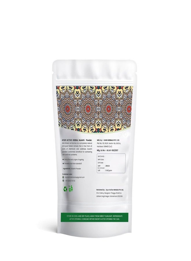 Ayur Active Ayurvedic Mulethi (Licorice Root) Powder,50 Gram - Image 2