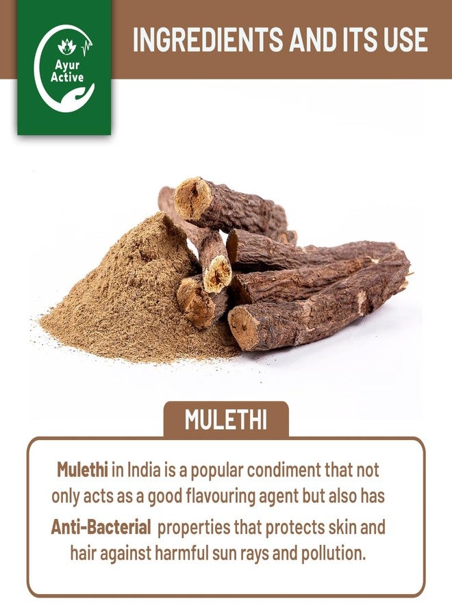Ayur Active Ayurvedic Mulethi (Licorice Root) Powder,50 Gram - Image 4