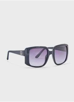 GUESS Square Oversize Flat Sunglasses  - Image 1