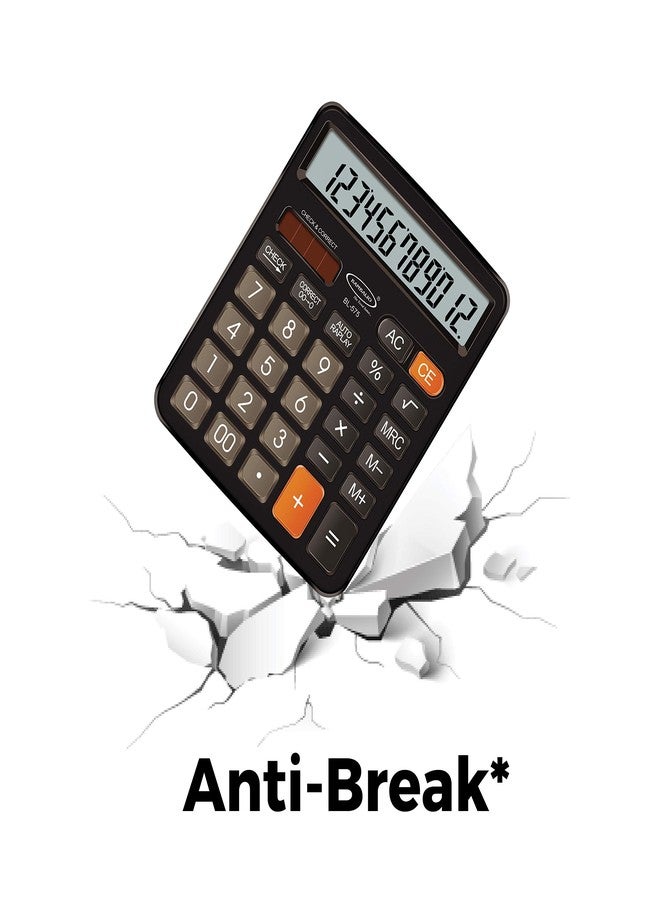Bambalio BL-575 12 Digits Electronic Calculator with Diamond Cut Big Keys, 3 Years Warranty. - Image 2