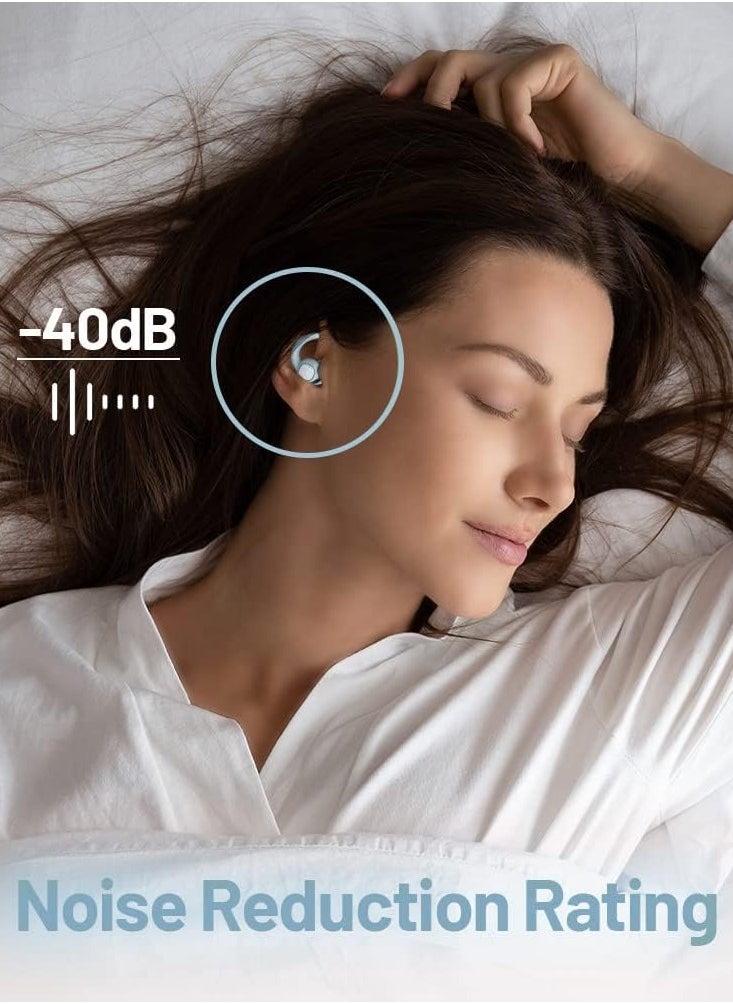 GUDOO Reusable Ear Plugs for Sleeping Super Soft Silicone Earplugs Noise Cancelling for Sleep Earplug Sound Blocking Noise Reduction Hearing Protection Ear Plug for Snoring Studying Travel  - Image 5