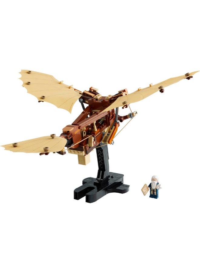 Icons Leonardo Da Vinci'S Flying Machine 10363 (493) Pieces