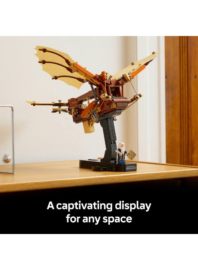 Icons Leonardo Da Vinci'S Flying Machine 10363 (493) Pieces