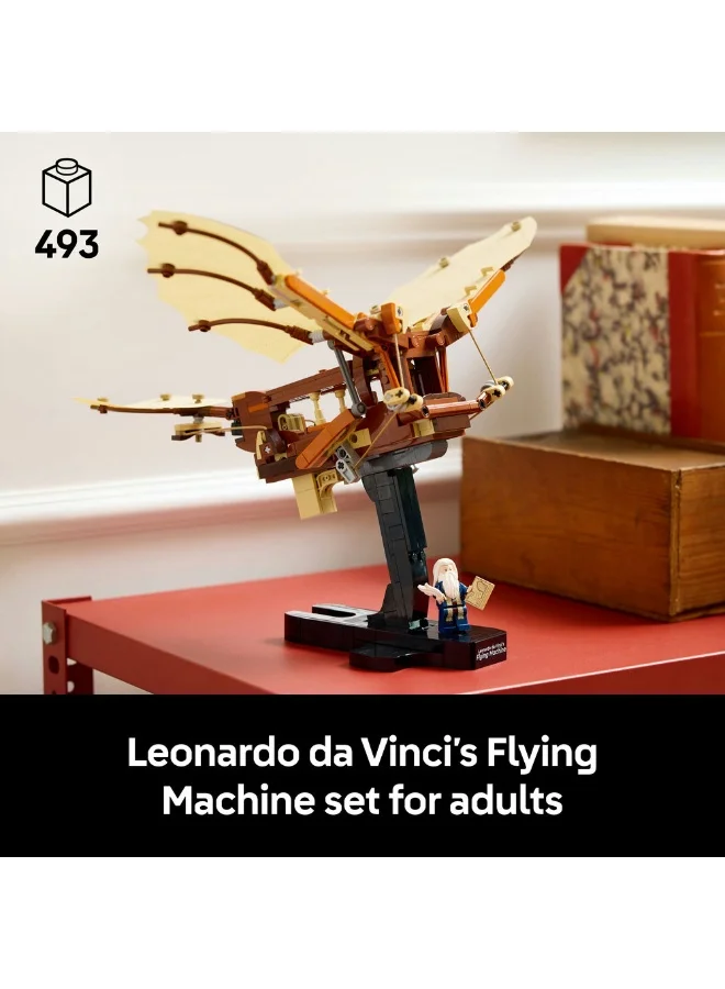 LEGO Icons Leonardo Da Vinci'S Flying Machine 10363 (493) Pieces