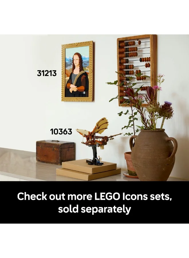 LEGO Icons Leonardo Da Vinci'S Flying Machine 10363 (493) Pieces
