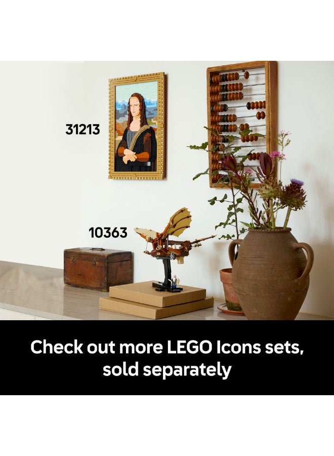 Icons Leonardo Da Vinci'S Flying Machine 10363 (493) Pieces