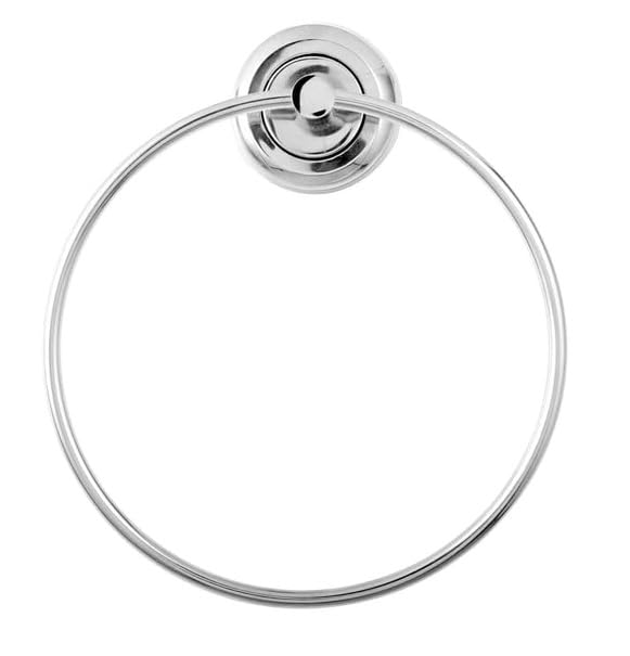 OCCURA OCCURA Stainless Steel Napkin Hanger for Washbasin/Napkin Holder for Bathroom/Towel Ring for Shower Area Anti Corrosive Steel Elegant Look Round Shape Napkin Ring, Bathroom Accessories  - Image 1