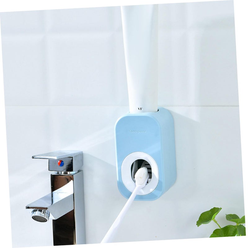 Automatic Electric Toothpaste Squeezer Wall Mounted Holder Blue 11 5X6 5X6 5CM - Image 4