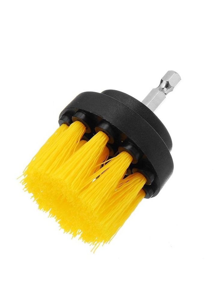 3 Piece Cleaning Brush for Carpet Glass Car Tires Nylon Brushes Kitchen Tools Dust Removal  Electric Scrubber Brush Drill Brush Kit - Image 4