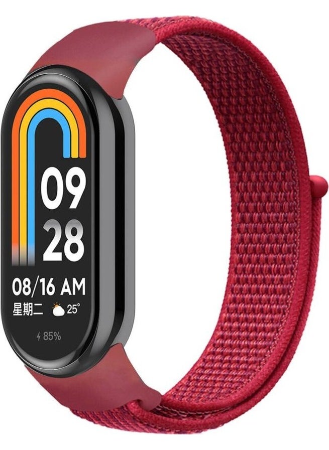 Techmaster حزام رياضي مضفر متوافق مع Xiaomi Mi Band 8 و Mi Band 9  - Image 1