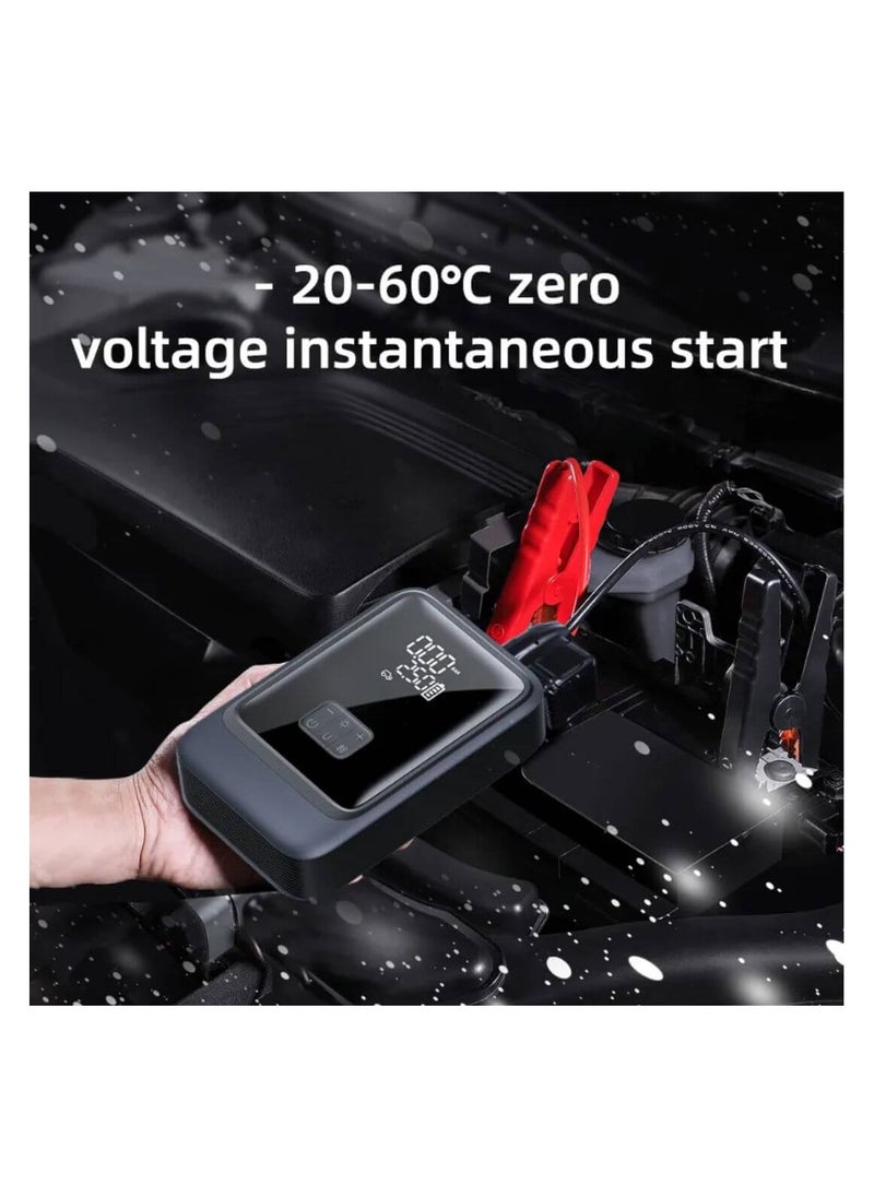 Generic 2 in 1 Portable Car Jump Starter & Tire Inflator S03-L with Power Bank  - Image 5