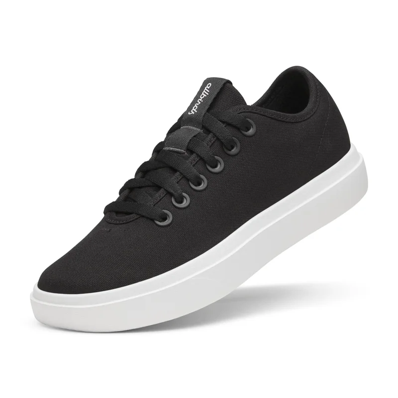 Allbirds Men's Canvas Pipers - Natural Black (Blizzard Sole)