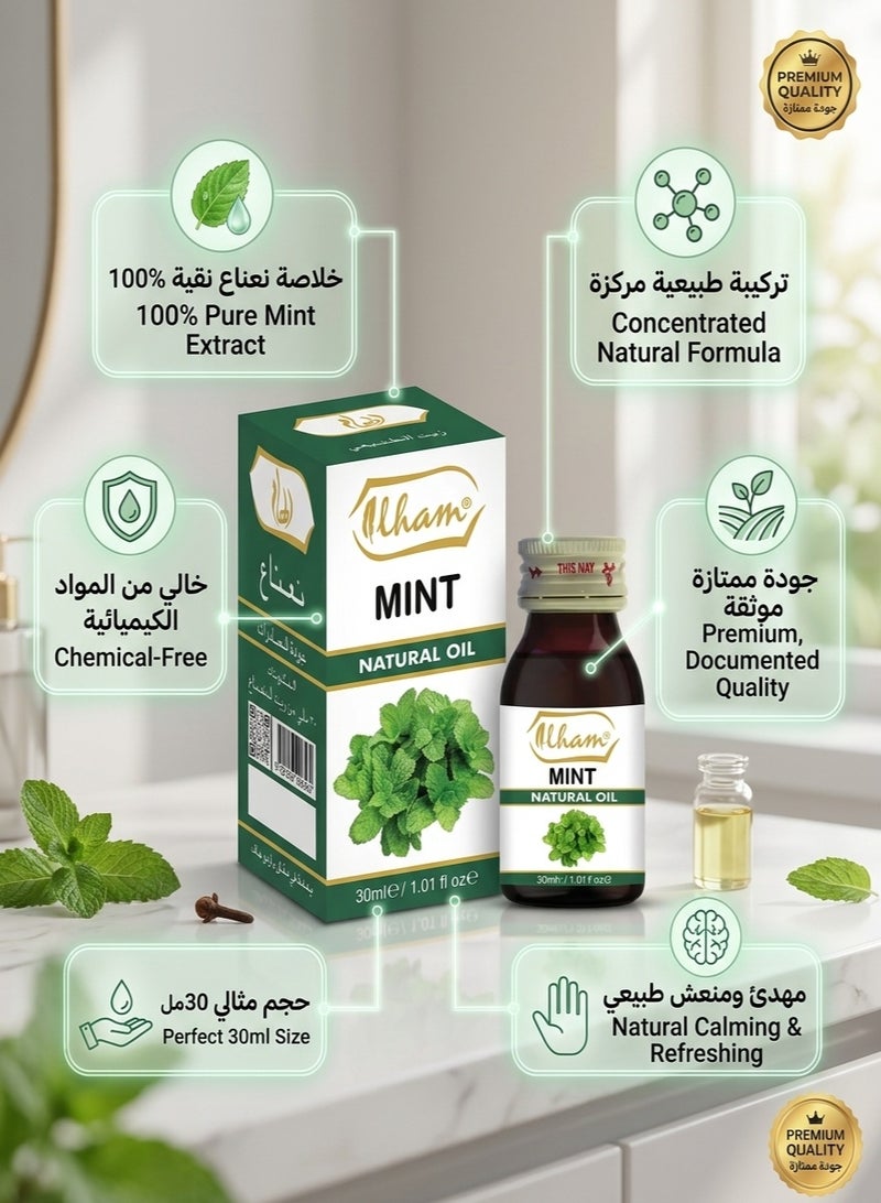 ILHAM Natural Oil Pepper Mint 30 ml - Image 5
