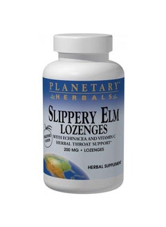 PLANETARY HERBALS Planetary Herbals Slippery Elm Lozenges With Echinacea and Vitamin C Tangerine Lozenge, 200 mg, 24 Lozenge 