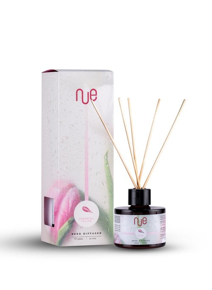 Nue Cheerful Tulips Reed Diffuser 100ML - Image 2