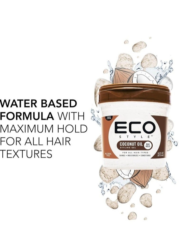 ECO Coconut Oil Gel 236ml - Image 2