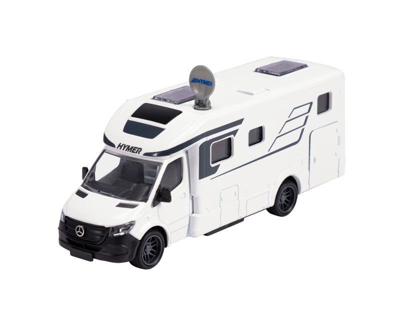 Majorette Metal HYMER B-Class Die-Cast Camper (19 cm, White) - Image 2