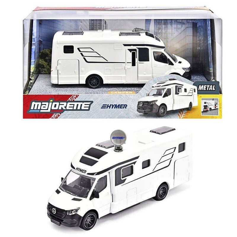 Majorette Metal HYMER B-Class Die-Cast Camper (19 cm, White) - Image 1