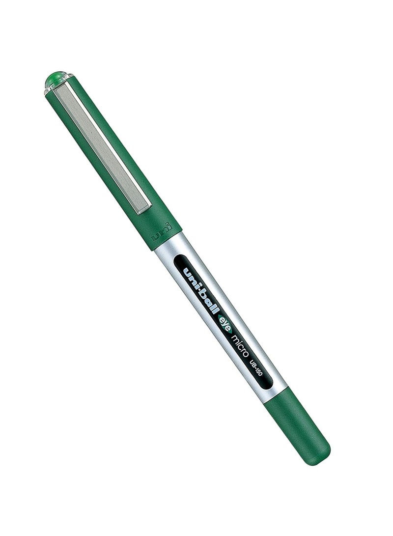 Uniball 1-Piece Eye Micro Rollerball Pen 0.5mm Tip Green Ink - Image 2