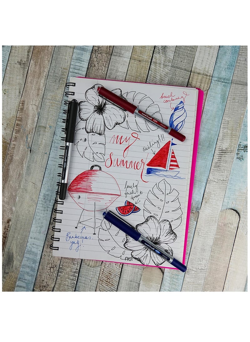 Uniball 1-Piece Eye Micro Rollerball Pen 0.5mm Tip Green Ink - Image 4