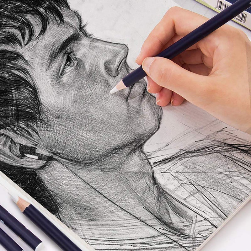 AmigozZ Pencil Eraser for Artists Set of 6 Non-Toxic Eraser for Sketching Drawing Arts Graphics Designs Pencil Eraser for Artists Set of 6 Non-Toxic Eraser for Sketching Drawing Arts Graphics Designs - Image 4