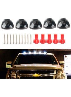 Techmaster 5 Piece Set 16 LEDs Universal Pick Up 4x4 Vehicle Mounted Parking Fog Lamp  - Image 3