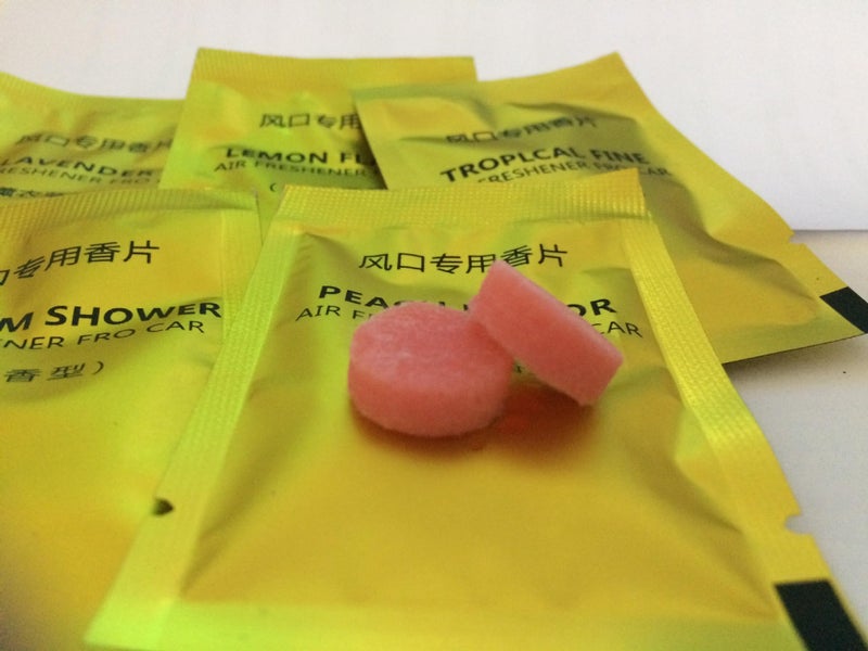 SPANICE 5 Packs Car Air Freshener Refills Car Air Vent Clip Replacement Pads Solid Fragrance Scent Air Freshener Refill Tablets - Image 2