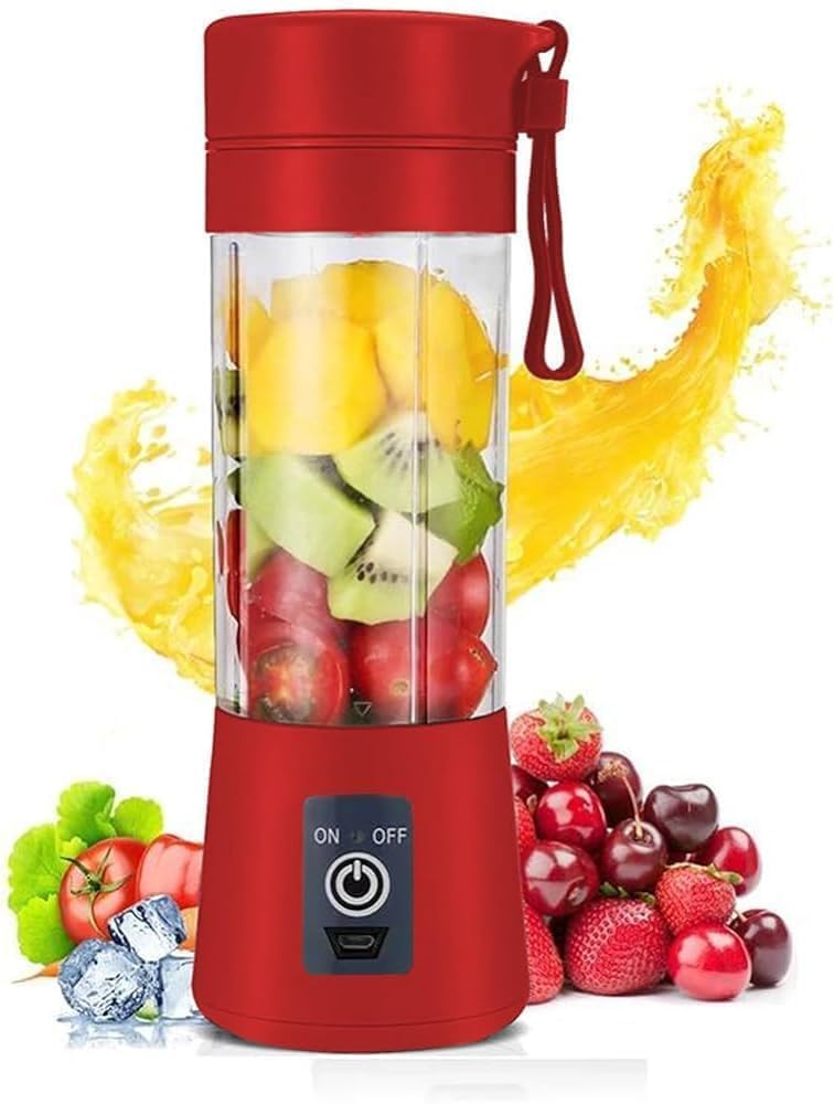 Revinix Portable USB Juicer Electric Juice Maker Blender for Smoothies Multicolor - Image 1