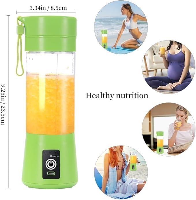 Revinix Portable USB Juicer Electric Juice Maker Blender for Smoothies Multicolor - Image 3