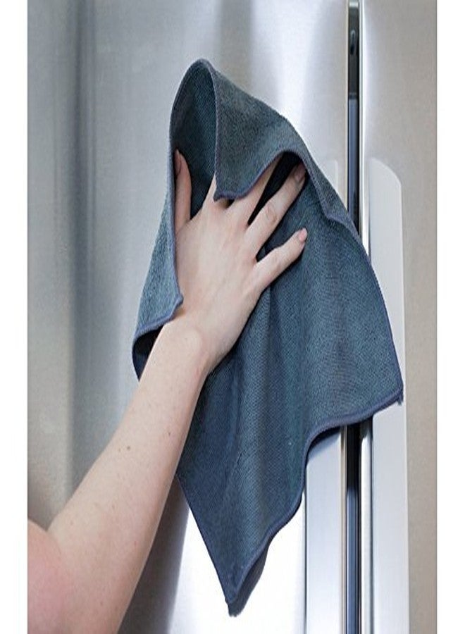 Sophisti-Clean مناديل تنظيف ميكروفايبر سوفيستي-كلين، تجذب الغبار مثل المغناطيس، تستخدم رطبة أو جافة، فائقة النعومة وامتصاص، غير كاشطة، خالية من الخطوط، قابلة لإعادة الاستخدام، قابلة للغسل في الغسالة، رمادي، 10 عبوات - Image 3