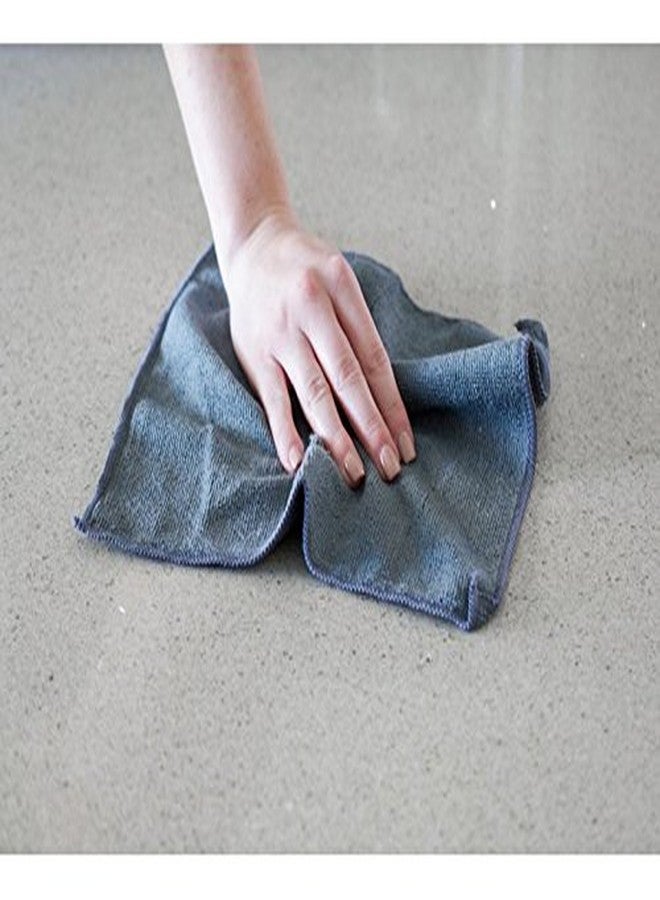 Sophisti-Clean مناديل تنظيف ميكروفايبر سوفيستي-كلين، تجذب الغبار مثل المغناطيس، تستخدم رطبة أو جافة، فائقة النعومة وامتصاص، غير كاشطة، خالية من الخطوط، قابلة لإعادة الاستخدام، قابلة للغسل في الغسالة، رمادي، 10 عبوات - Image 4