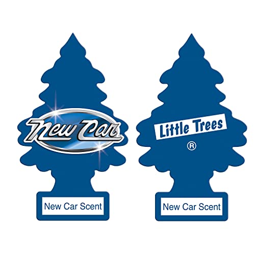 Little Trees Car Air Freshener Combo | Hanging | New Car Scent | Royal Pine | Black Ice | Combo (Pack of 3) - Image 4