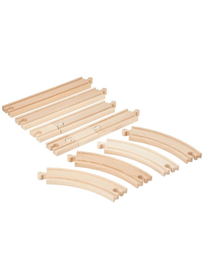 Brio حزمة توسيع للمبتدئين 33401 من وورلد؛ 11 قطعة من مسارات القطارات الخشبية للأطفال من عمر 3 سنوات وما فوق - Image 4