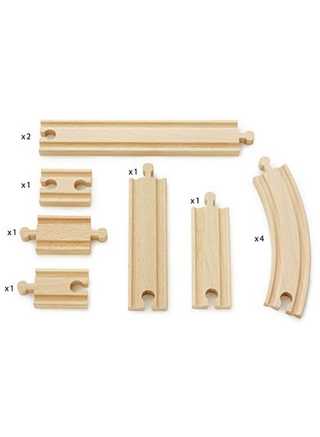 Brio حزمة توسيع للمبتدئين 33401 من وورلد؛ 11 قطعة من مسارات القطارات الخشبية للأطفال من عمر 3 سنوات وما فوق - Image 5