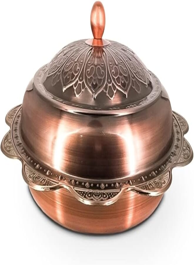 Spaceshoop 16" Copper Serving Tray with Lid