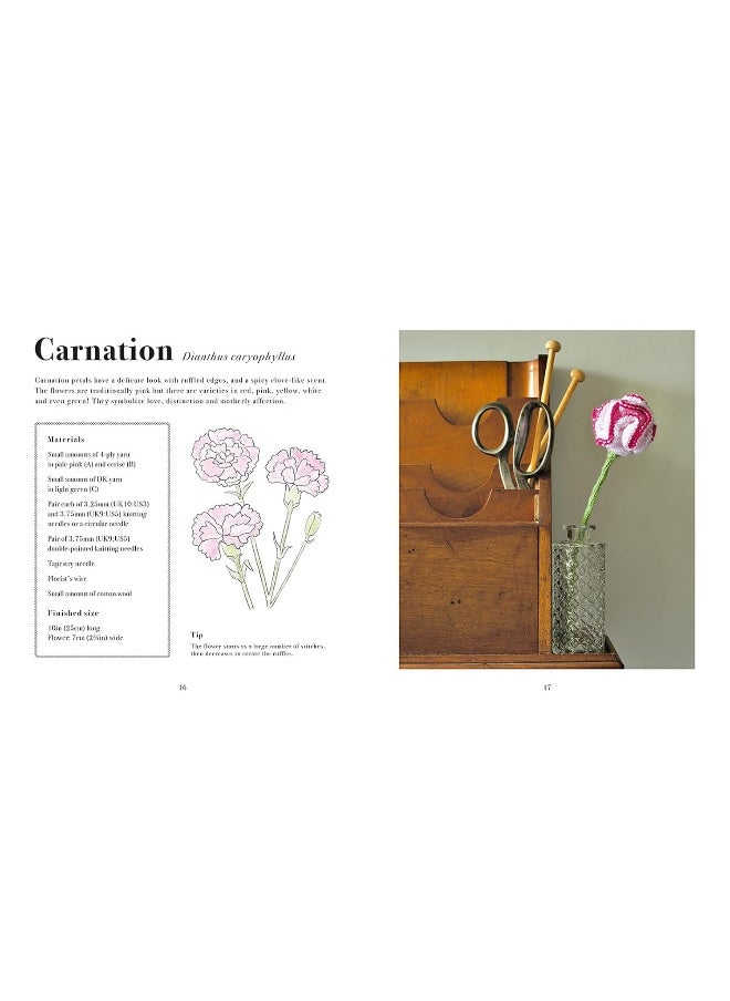 Knitted Flowers: 30 Simple Floral Patterns to Create  - Image 5