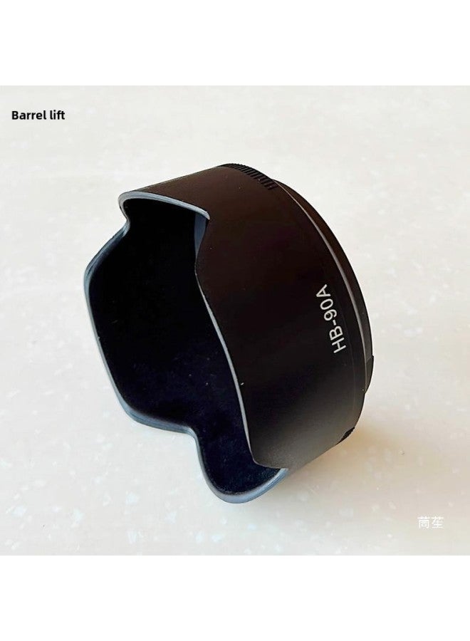 Generic Suitable For HB-90A Hood Z50 Z7II Micro Single Camera Z DX 50-250mm VR Lens 62mm-Body Color:Hb-90a Ordinary Model + 62 Lens Cap  - Image 2