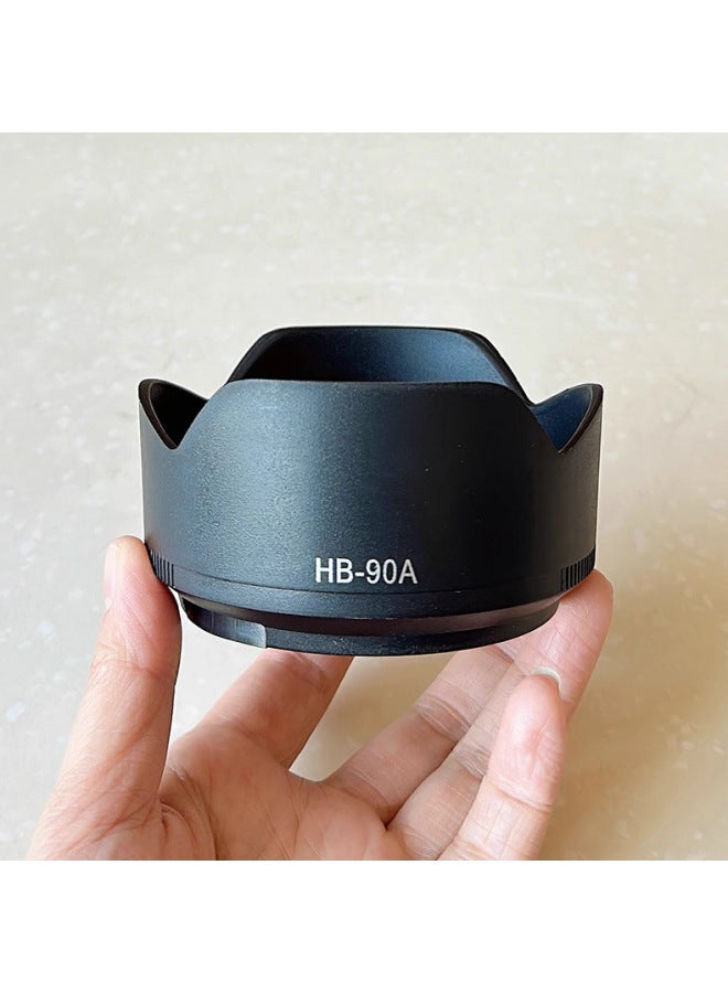 Generic Suitable For HB-90A Hood Z50 Z7II Micro Single Camera Z DX 50-250mm VR Lens 62mm-Body Color:Hb-90a Ordinary Model + 62 Lens Cap  - Image 1