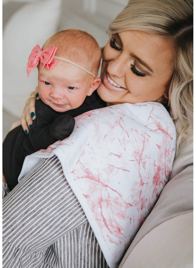 Copper Pearl Premium Baby Burp Cloths - 3-Pack Large Cotton Burp Cloths, Extra Soft Spit Up Rags with 3 Absorbent Layers, Perfect for Baby Girl Gifts (21" x 10" Size, Enchanted Set) - Image 4