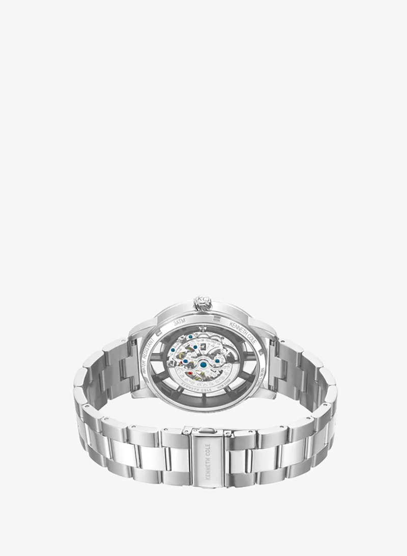 Kenneth Cole New York  Kenneth Cole New York 44.5mm Automatic Men's Watch with Green Dial & Stainless Steel Bracelet for Men | Best Price UAE