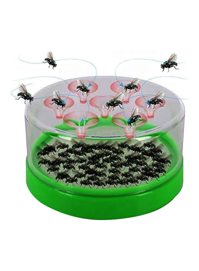 NIBEMINENT Automatic Indoor Outdoor Fly Trap Device Green 16.5x7.6cm - Image 1