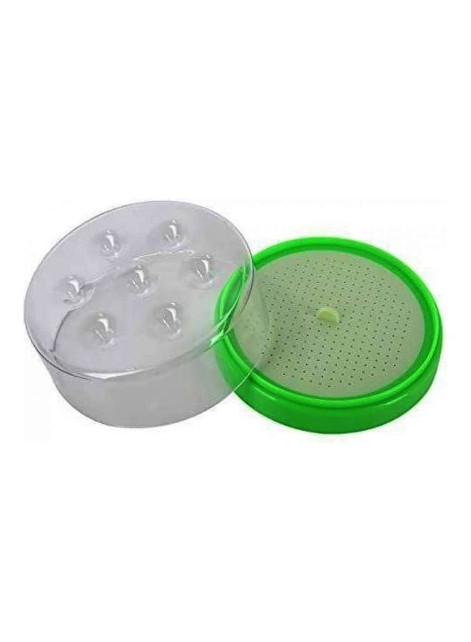 NIBEMINENT Automatic Indoor Outdoor Fly Trap Device Green 16.5x7.6cm - Image 2