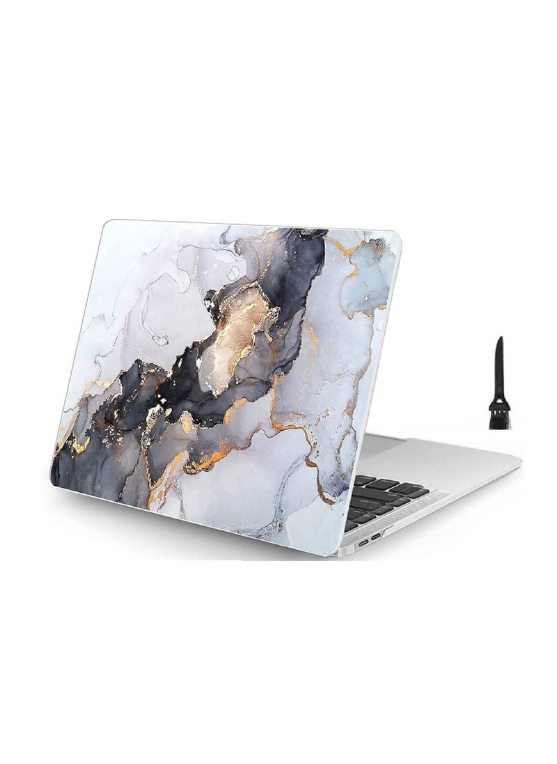 Protective Hard Shell Case Cover For MacBook Air 13 Inch With Retina Display and Touch ID Model A1932/A2179/A2337 M1 Released 2018/2019/2020 Gray Marble - pzsku/Z94D7A6F333E81FB756E6Z/45/_/1676350809/fe785121-72a6-44a5-839c-4bcdd02cfa0c